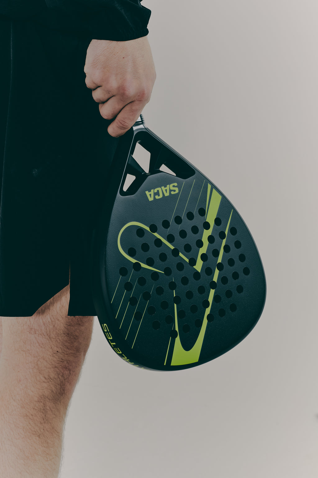 SACA Essential Padel Racket — side profile