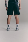 SACA Socks 3-Pack in black, white and orange — front view