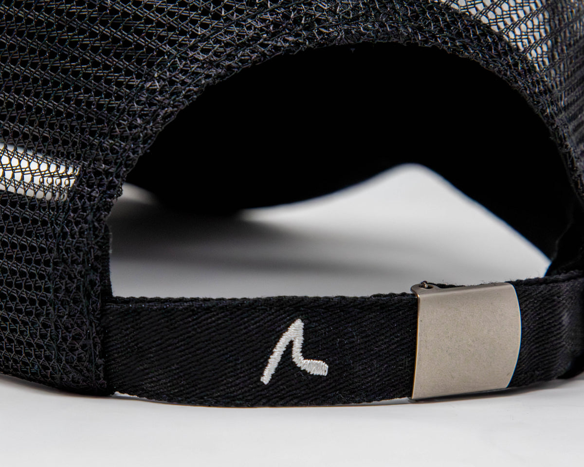 SACA Contest Cap in black — worn by model